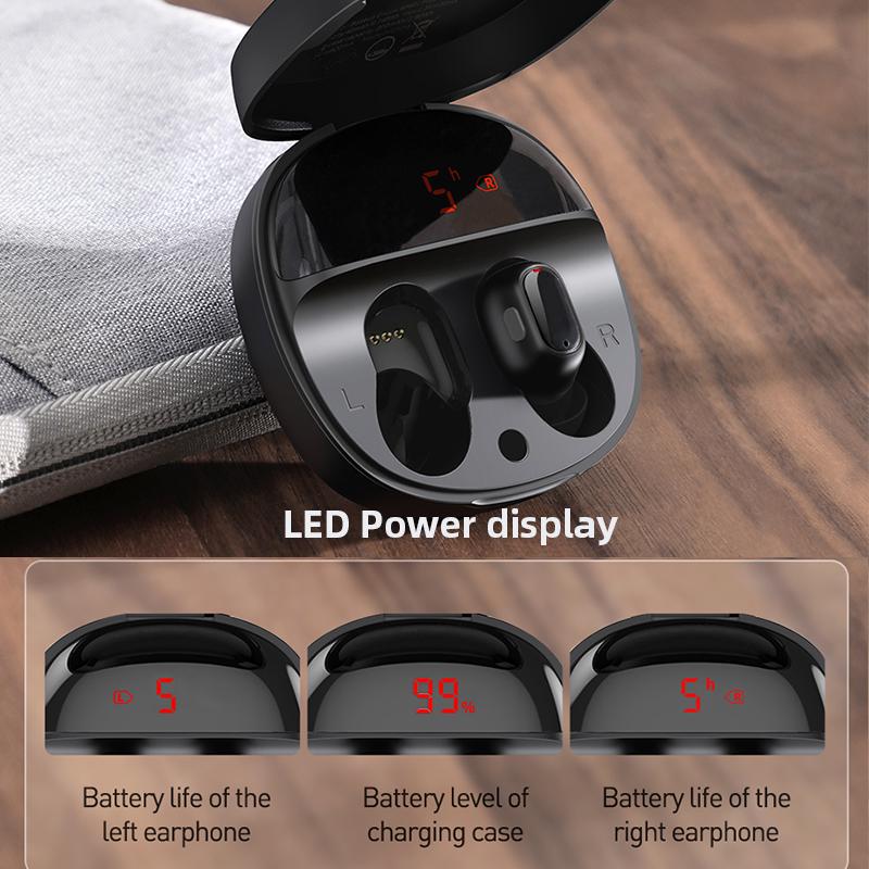Baseus Encok WM01 PLUS True Wireless Earphones Black