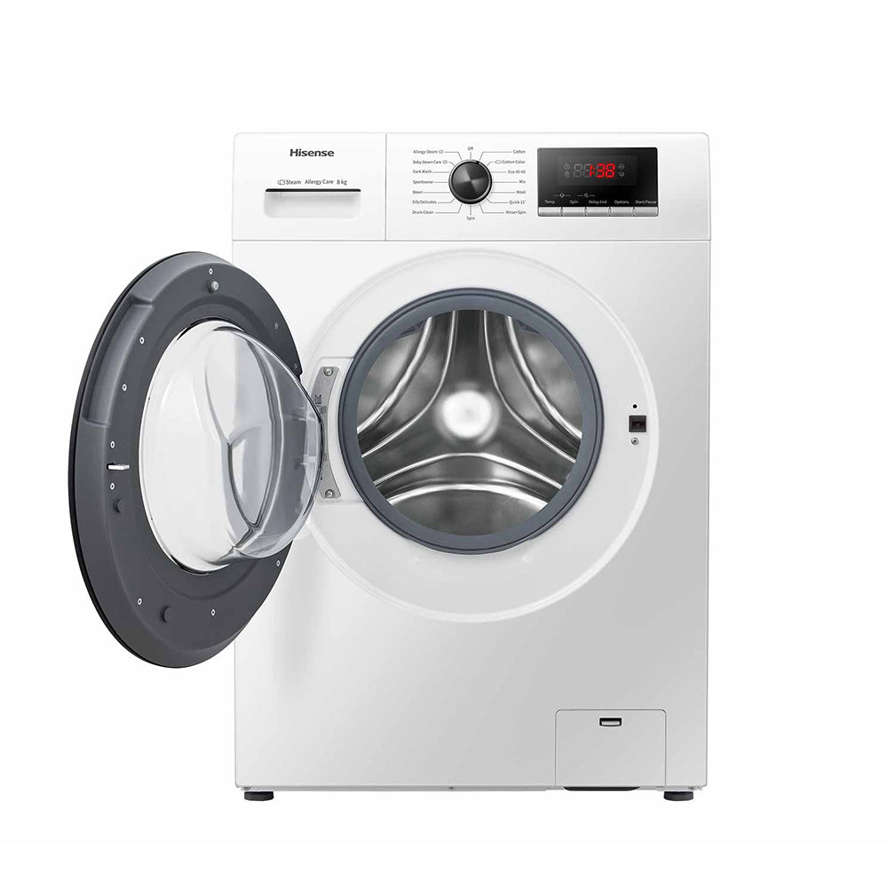 Hisense WFQP8014EVM Washing Machine 8Kg A+++ / C White