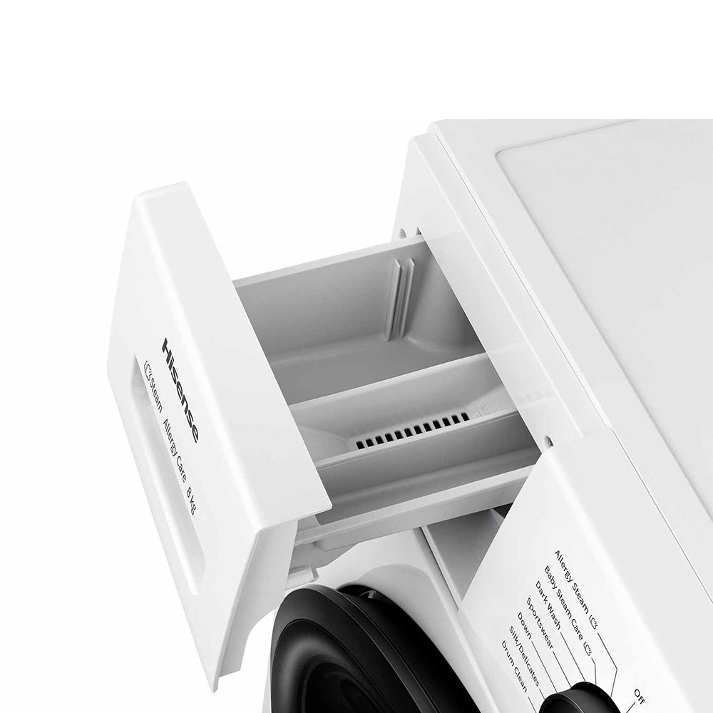 Hisense WFQP8014EVM Washing Machine 8Kg A+++ / C White