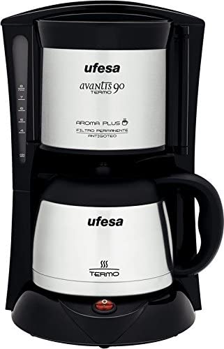 UFESA CG7236 Coffe Maker 8 cups/1Liter 800W 1 Liter Thermos Flask - Auto Off