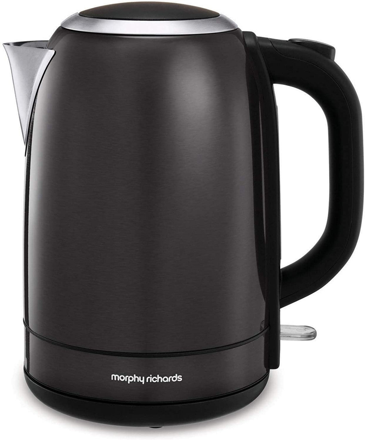 Morphy Richards 102780 Equip Jug Kettle 1.7L 3000W Black Stainless Steel