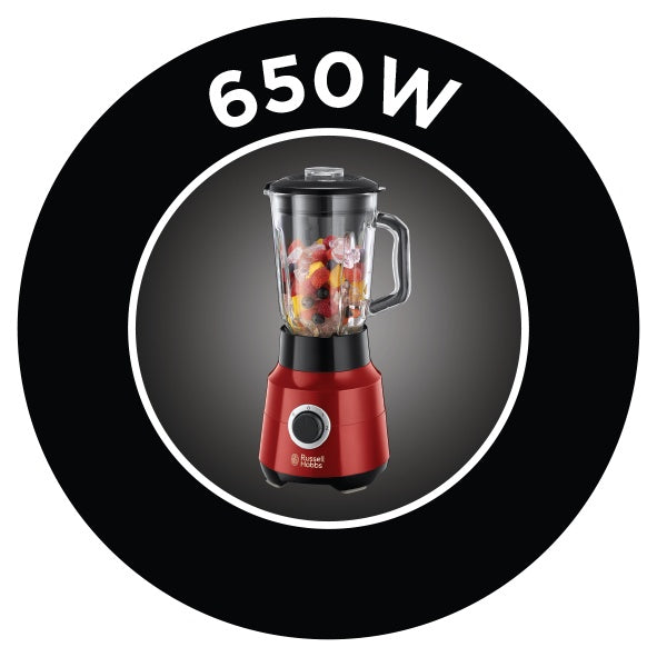 Russell Hobbs 24720 Freestanding Desire Jug Blender 650W Red
