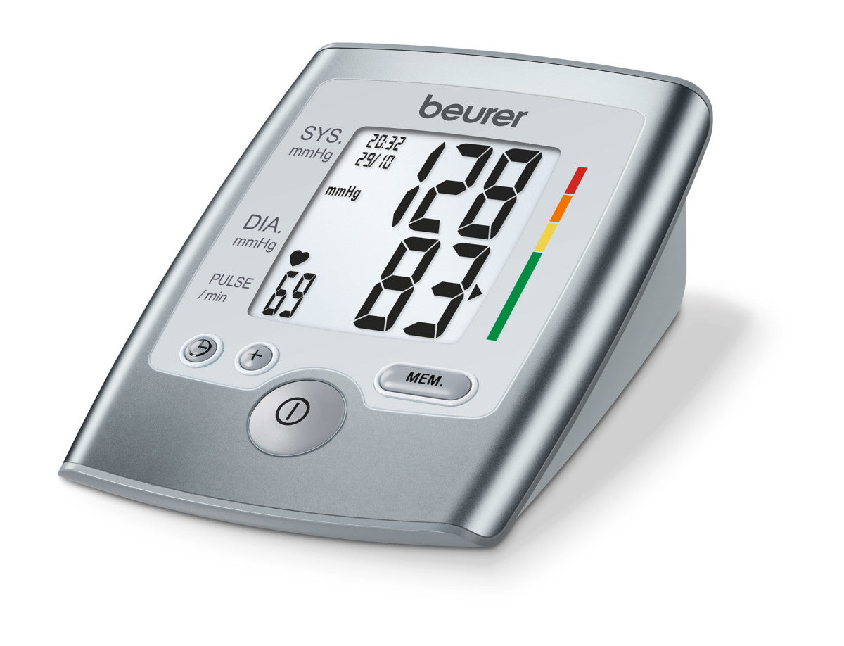Beurer BM 35 Upper Arm Blood Pressure Monitor Silver
