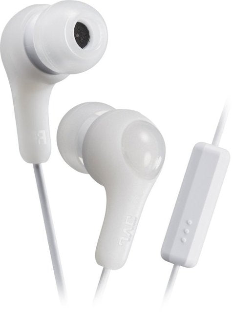 JVC Gumy Plus HA-FX7M-W-E Earphones with Microphone Coconut White