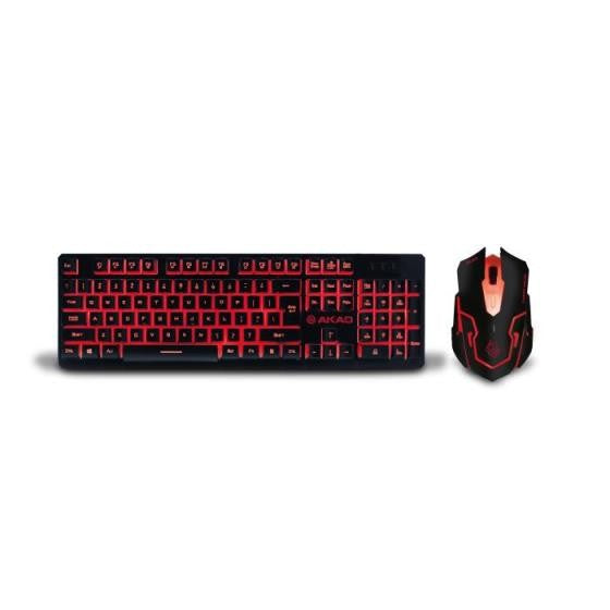 DIGITAL ELEMENT ZEROGROUND KB-1600 AKAO GAMING MOUSE AND KEYBOARD SET