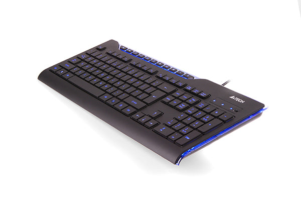 A4TECH KD-800L Slim LED USB Blacklight Keyboard