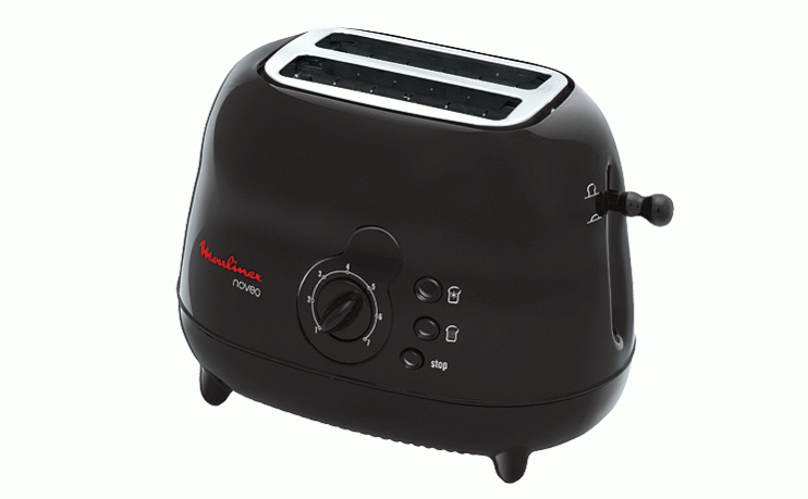 MOULINEX Toaster LT250830 Black