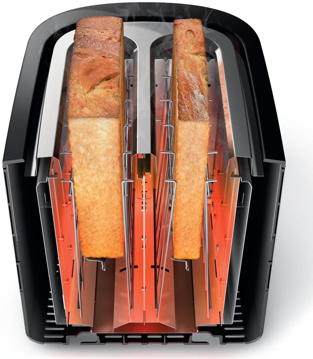 PHILIPS Viva Collection Toaster HD2637/90 Inox