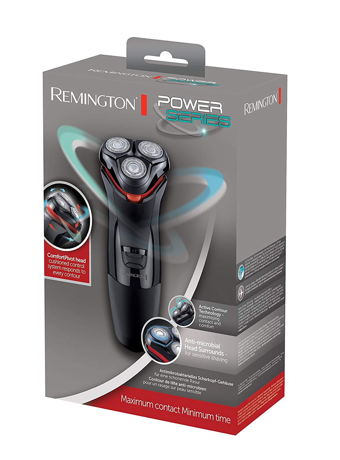 Remington PR 1330 Power Series Plus Rotary Shaver Black