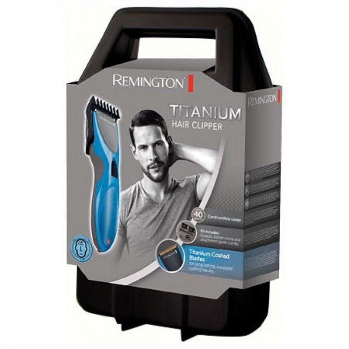 Remington HC 335 Titanium Hair Clipper Blue