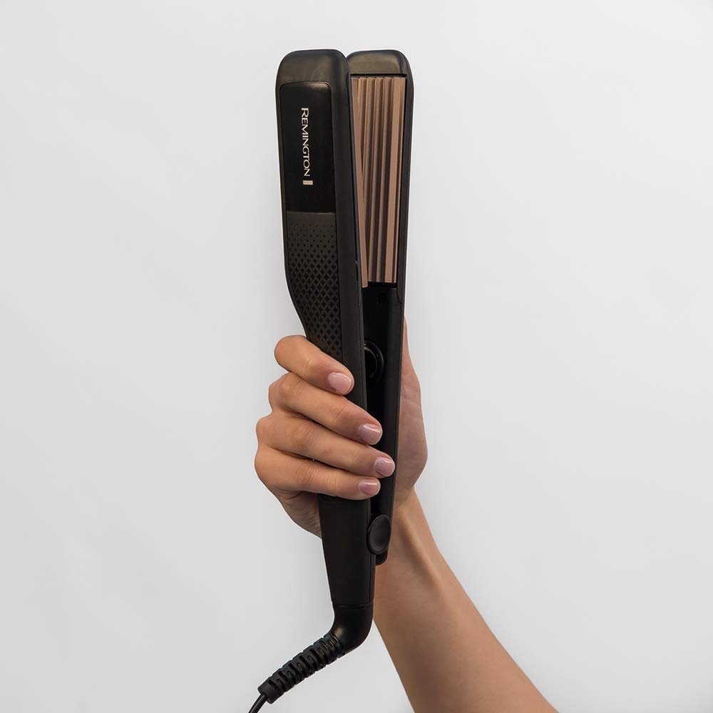 REMINGTON S3580 Ceramic Crimp 220 Hair Waiver Black