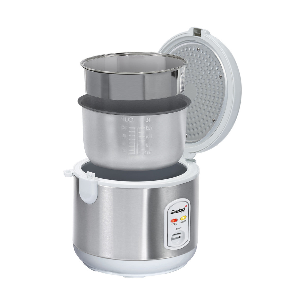 STEBA Rice Cooker RK 2 White/Inox