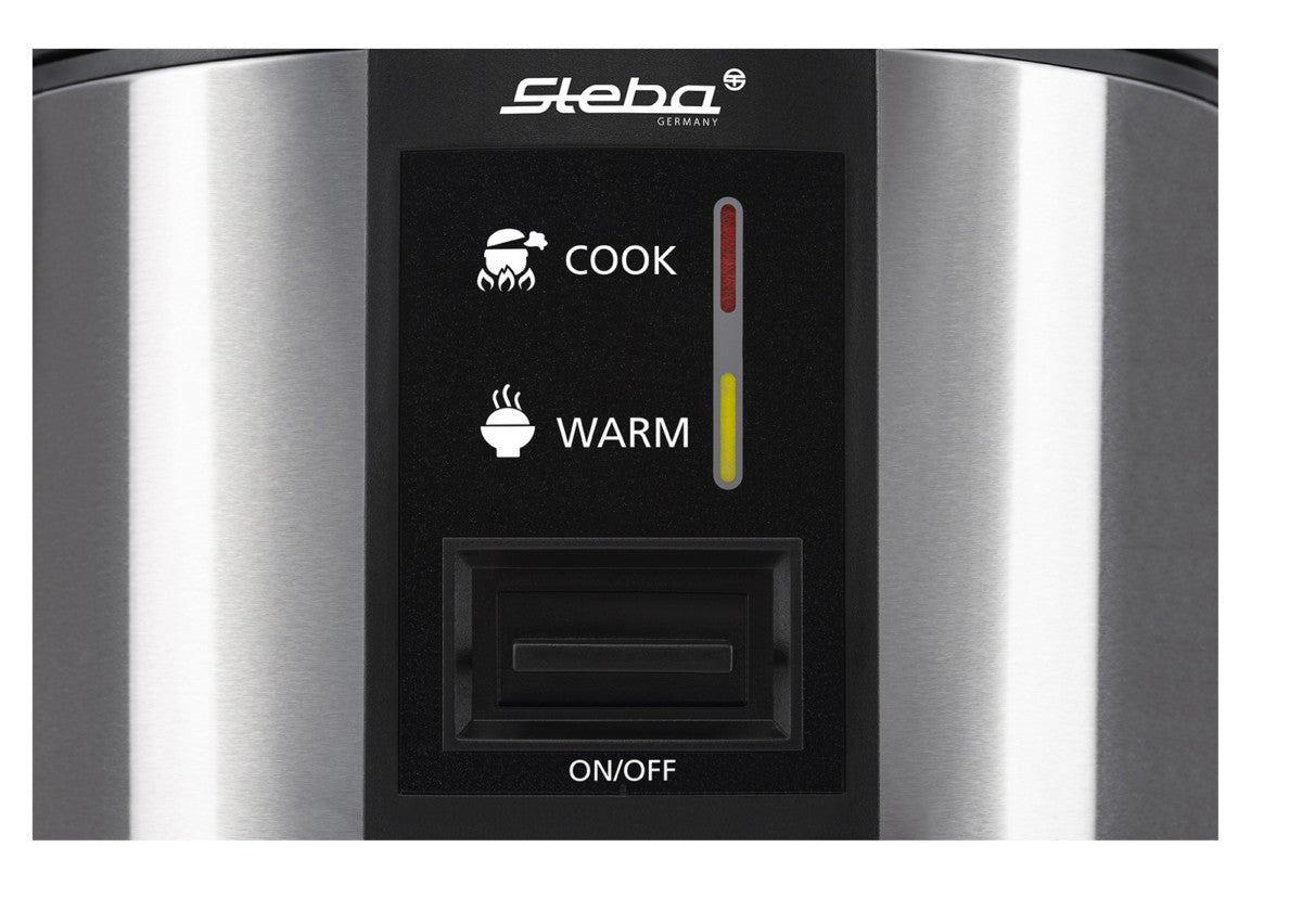 STEBA Rice Cooker RK 3 Inox/Black