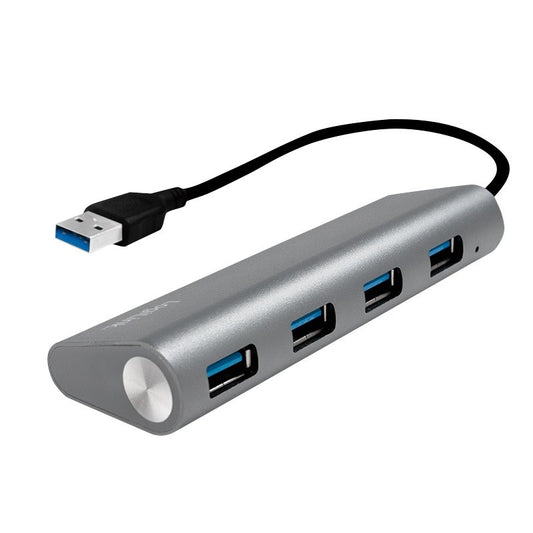 LOGILINK UA0307 HUB USB3.0 4-PORT WITH ALUMINUM CASING