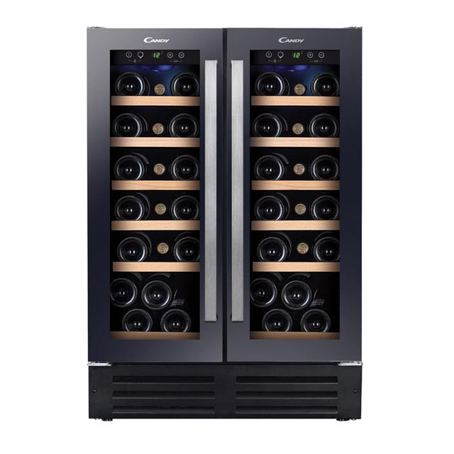 CANDY CCVB 60D INT 2T W/cooler 38-Bottles 60x82