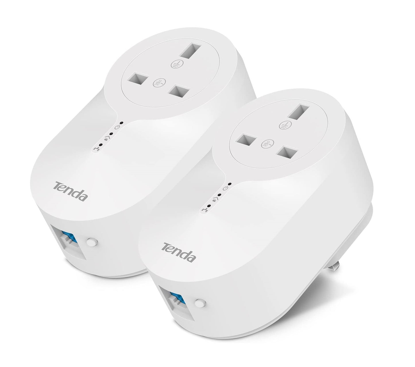 Tenda PH6 AV1000 Passthrough Gigabit Powerline Kit UK
