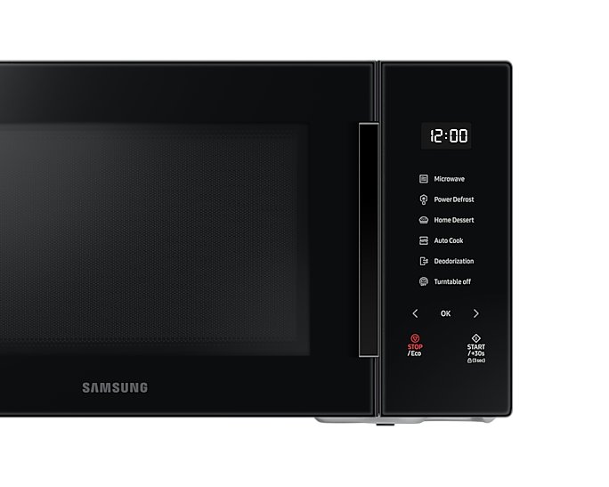 SAMSUNG MICROWAVE, MW5000T, 30L, 900W, BLACK & BLACK GLASS