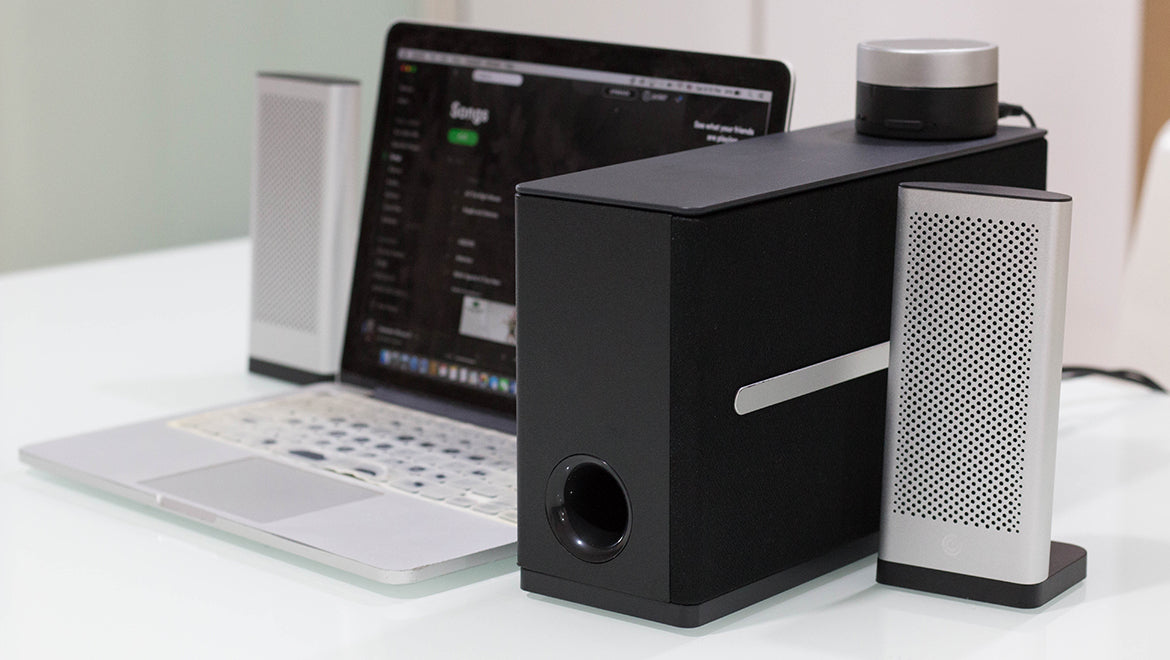 SonicGear Space7 2.1 Hi-Fi Bluetooth PC Speakers 72W Silver
