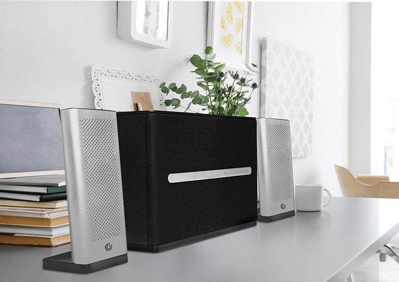 SonicGear Space7 2.1 Hi-Fi Bluetooth PC Speakers 72W Silver