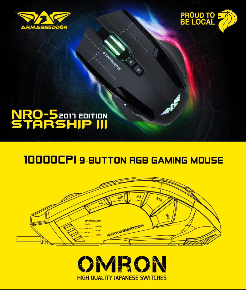 Armaggeddon Starship 3 Soviets Pro-Gaming Mouse
