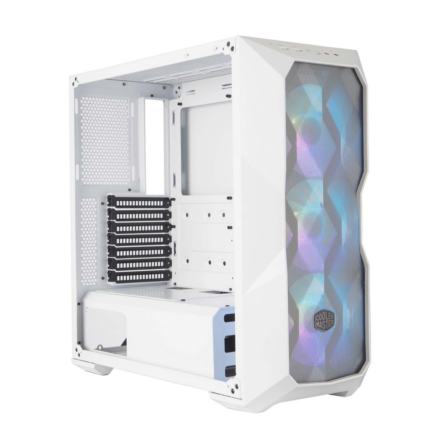 Cooler Master Masterbox TD500 ATX Case with 3x ARGB Fans White