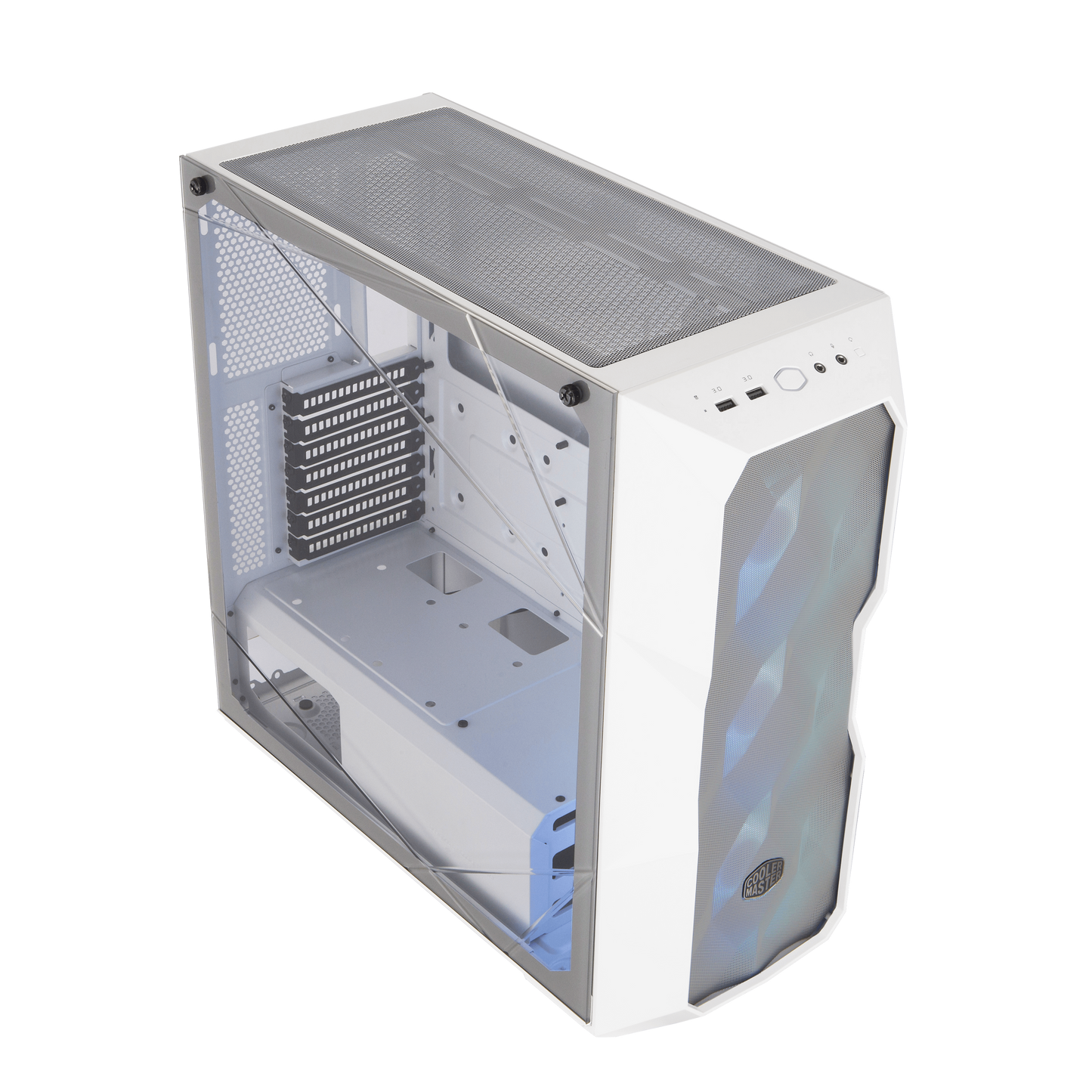 Cooler Master Masterbox TD500 ATX Case with 3x ARGB Fans White