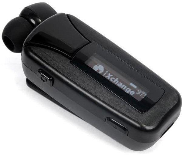 iXCHANGE UA51 PRO BLACK EARPHONE BLUETOOTH LCD RETRACTABLE