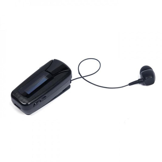 iXCHANGE UA51 PRO BLACK EARPHONE BLUETOOTH LCD RETRACTABLE