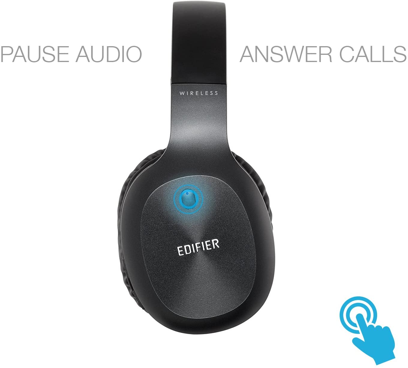 EDIFIER W800BT BLACK BLUETOOTH HEADPHONE W/MIC