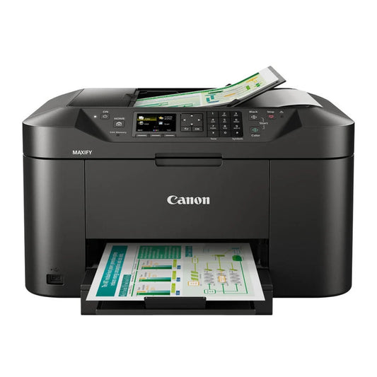 CANON PRINTER ALL IN ONE INKJET HOME - OFFICE MAXIFY MB2150 A4, PRINT, SCAN, COPY, FAX, 19iPM (B), 13 iPM (C), 600 X 1200 DPI, ADF, DUPLEX, SCAN TO USB, AIRPRINT, CLOUD LINK, WI-FI