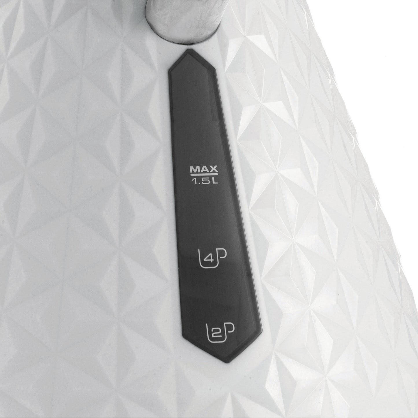 MORPHY RICHARDS 108134 VECTOR PYRAMID KETTLE 1.5L - WHITE