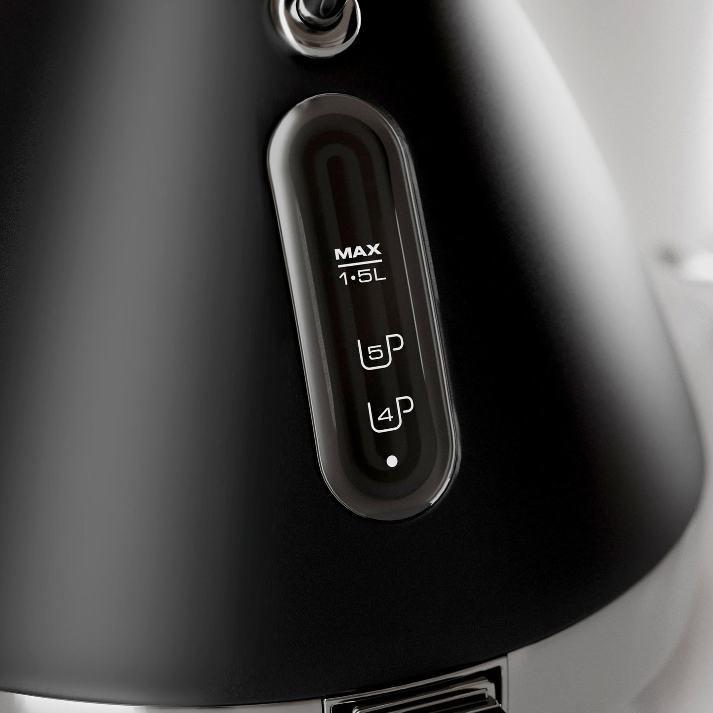 MORPHY RICHARDS 100131 VENTURE PYRAMID KETTLE 1.5L - BLACK