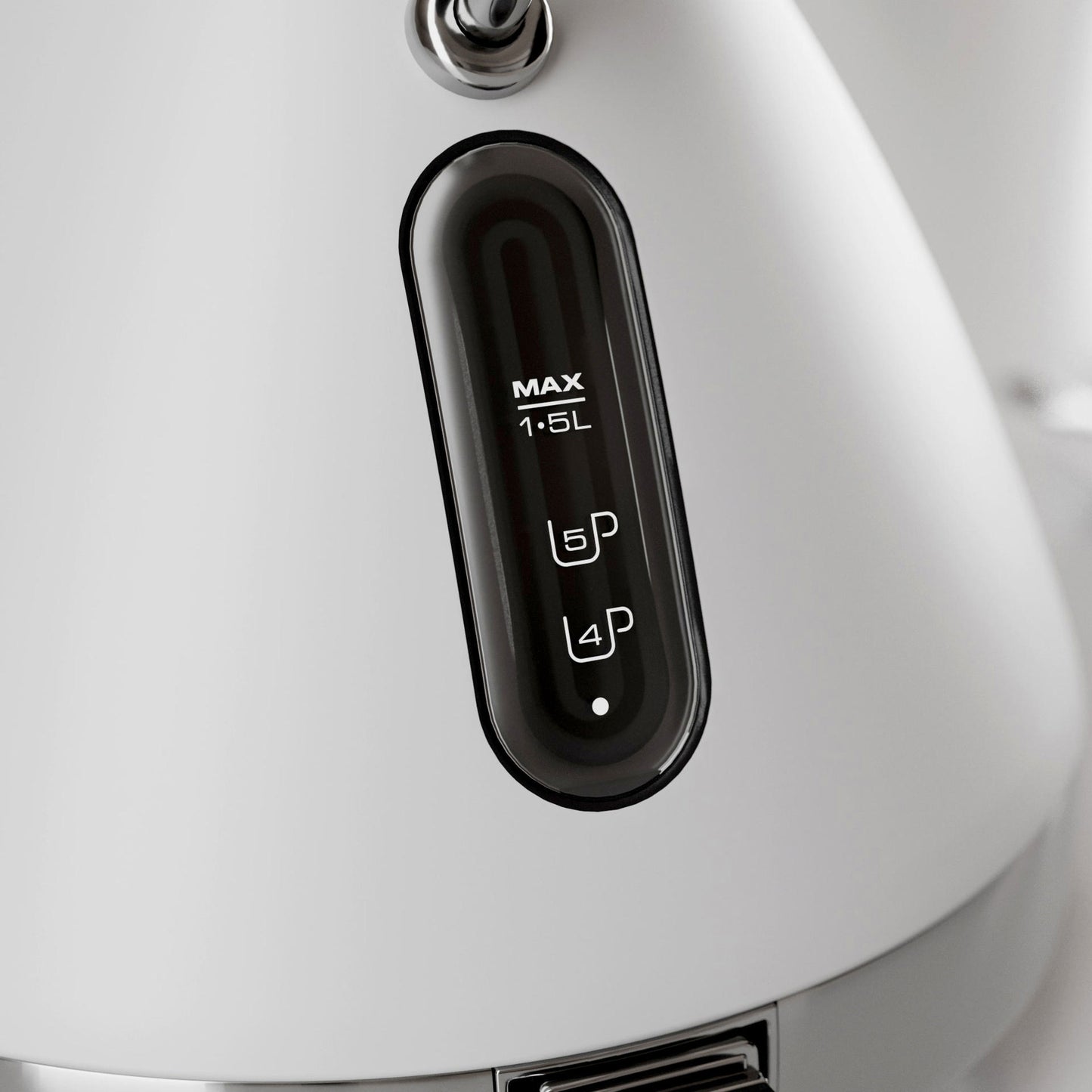 MORPHY RICHARDS 100134 VENTURE PYRAMID KETTLE 1.5L - WHITE