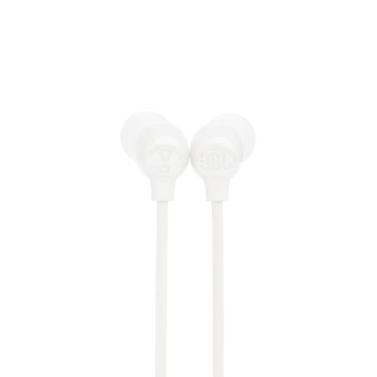 JBL Tune 135BT Wireless EarBuds 3-button Mic/Remote White
