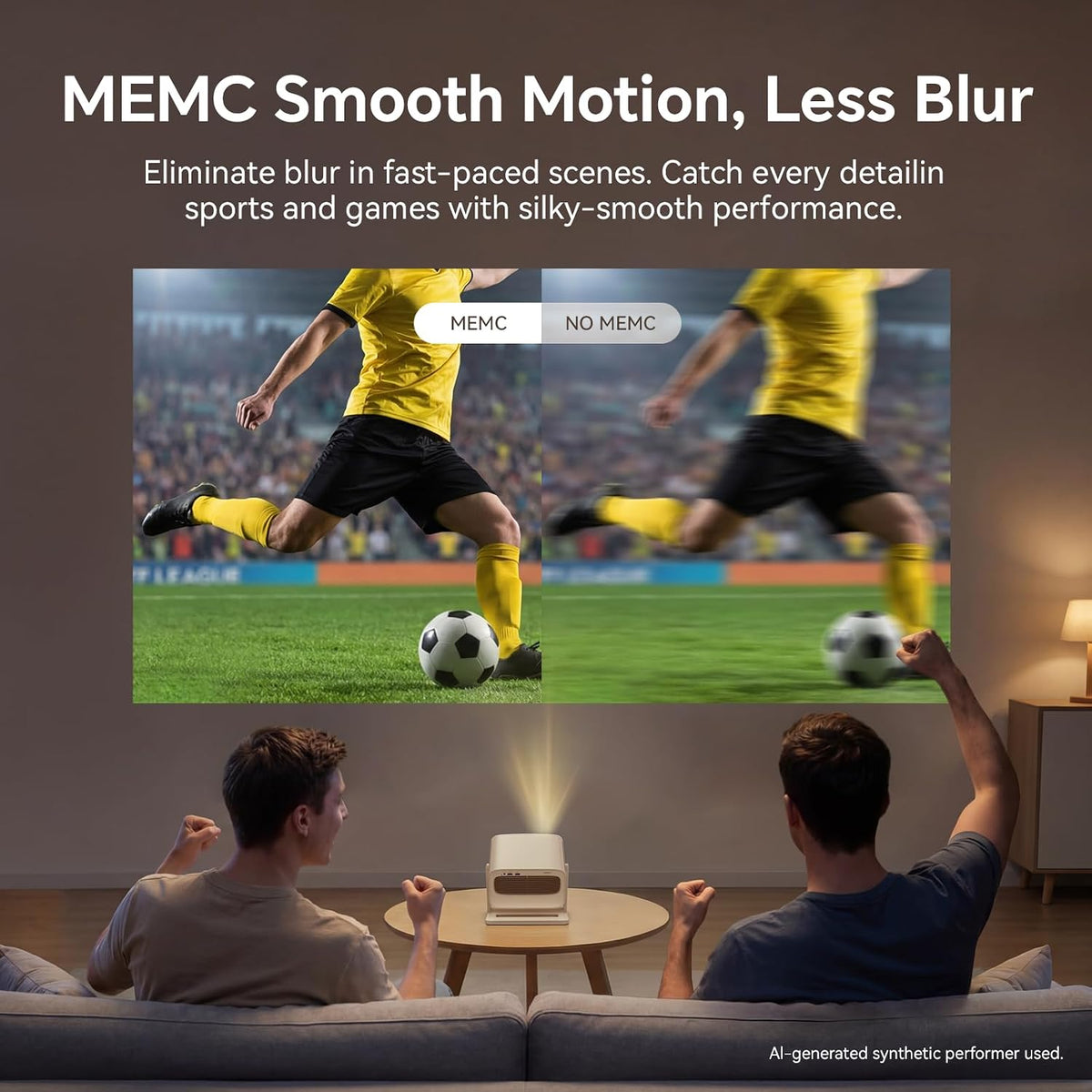 Wanbo Vali 1 Pro Projector 1080P , Android TV, 900 ANSI Lumens, HDR10, Dolby Audio