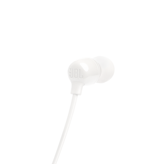 JBL Tune 135BT Wireless EarBuds 3-button Mic/Remote White