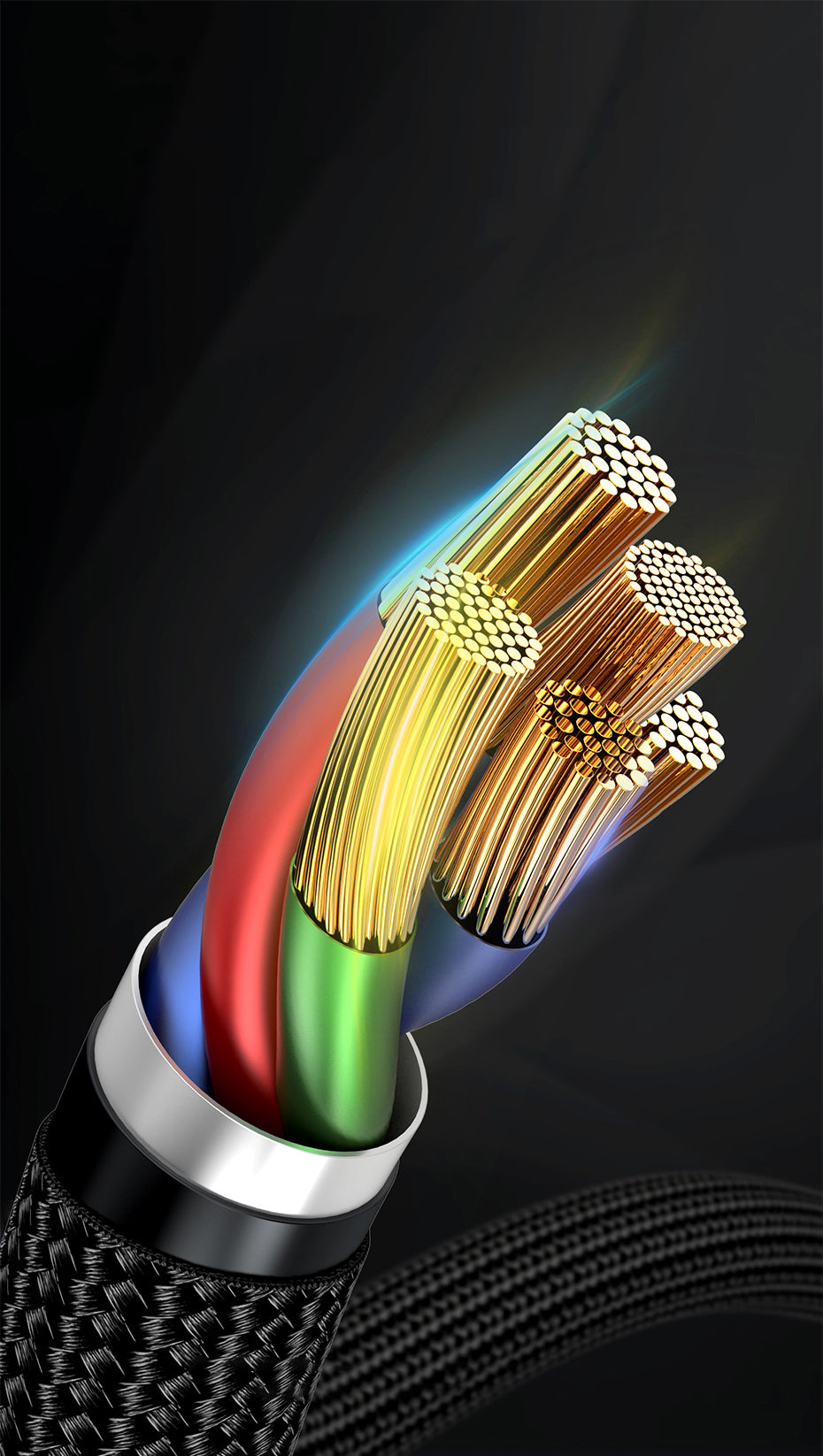 Baseus Cafule Cable Type-C to Lightning PD 18W 1m Red