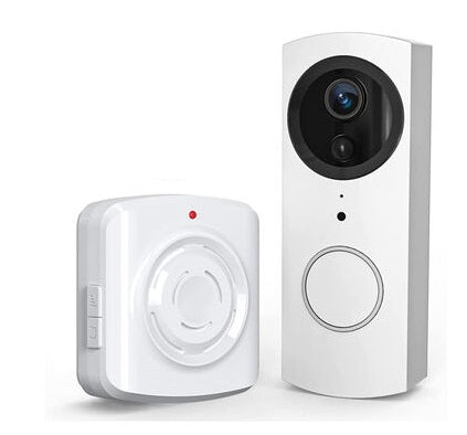 WOOX R7087 Wi-Fi Smart Video Doorbell & Chime White
