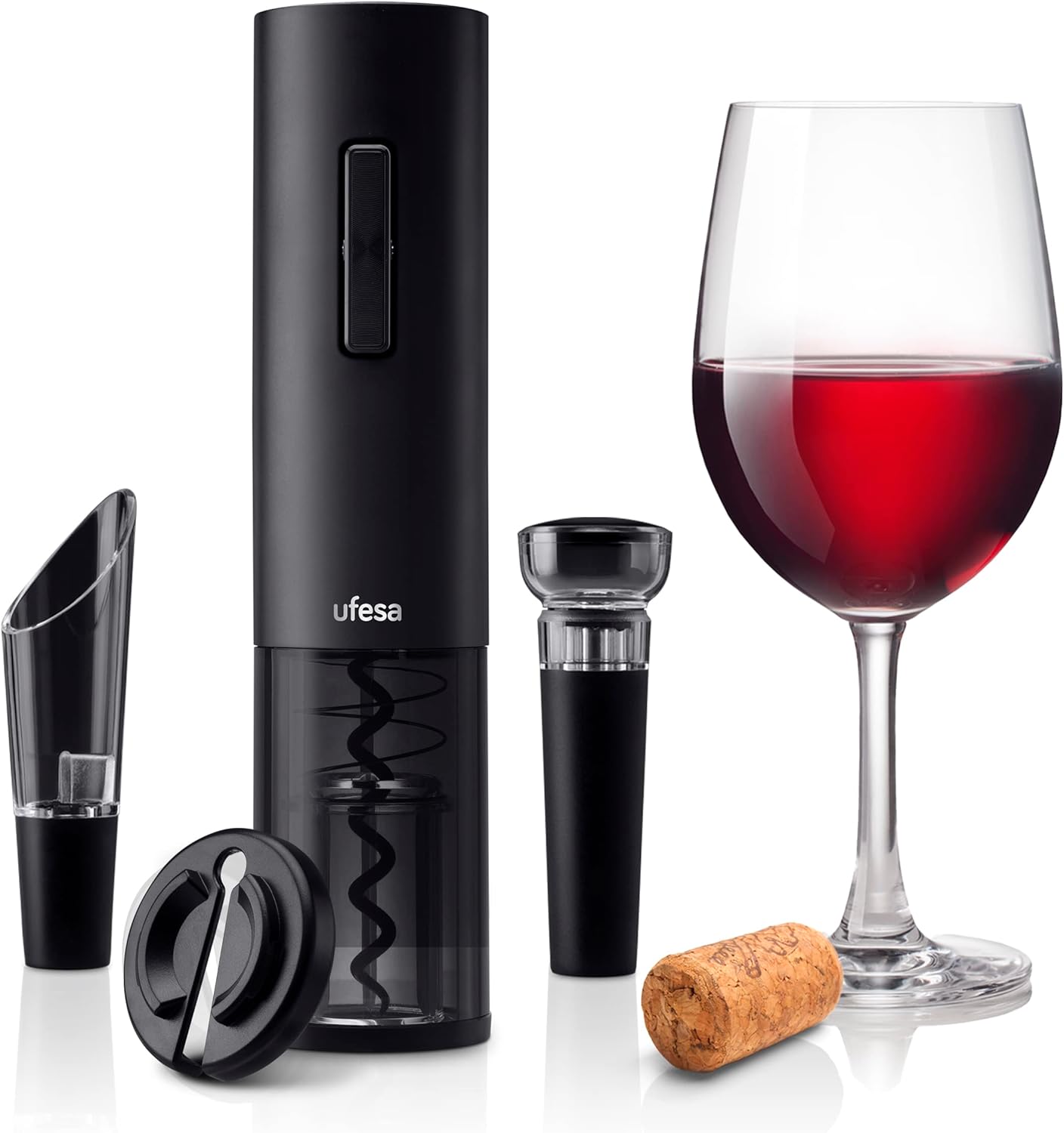 Ufesa EasyOpen Set Electric Corkscrew Bottle Opener