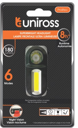 Uniross ULSH04 Prolite Plus Headlamp