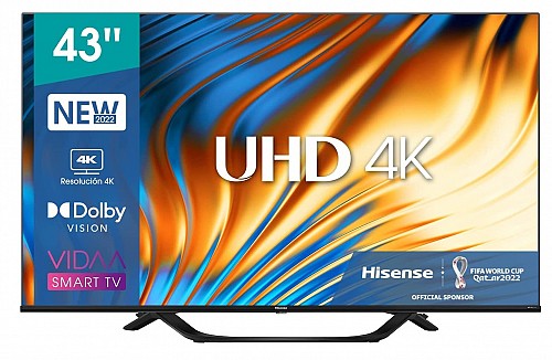 Hisense 43A63H 43'' 4K Smart LED TV Dolby
