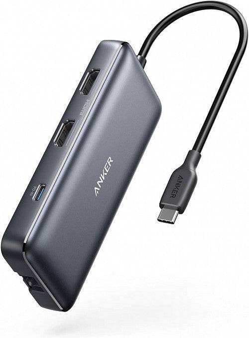 Anker Work USB-C Hub 8in1 2xHDMI,GB,SD,PD100W