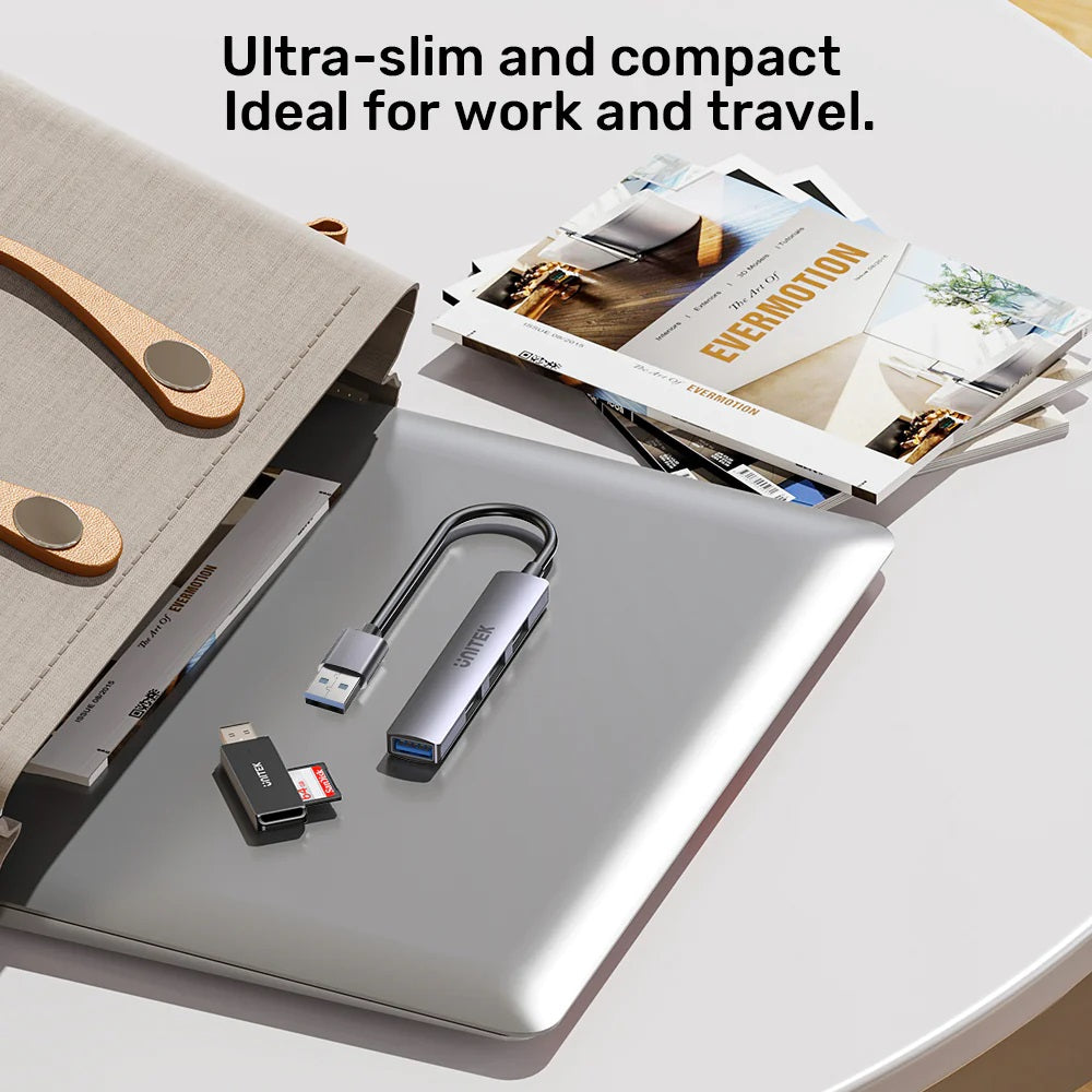 Unitek H1208A USB-A Hub 4port 3xUSB2.0 1xUSB3.0