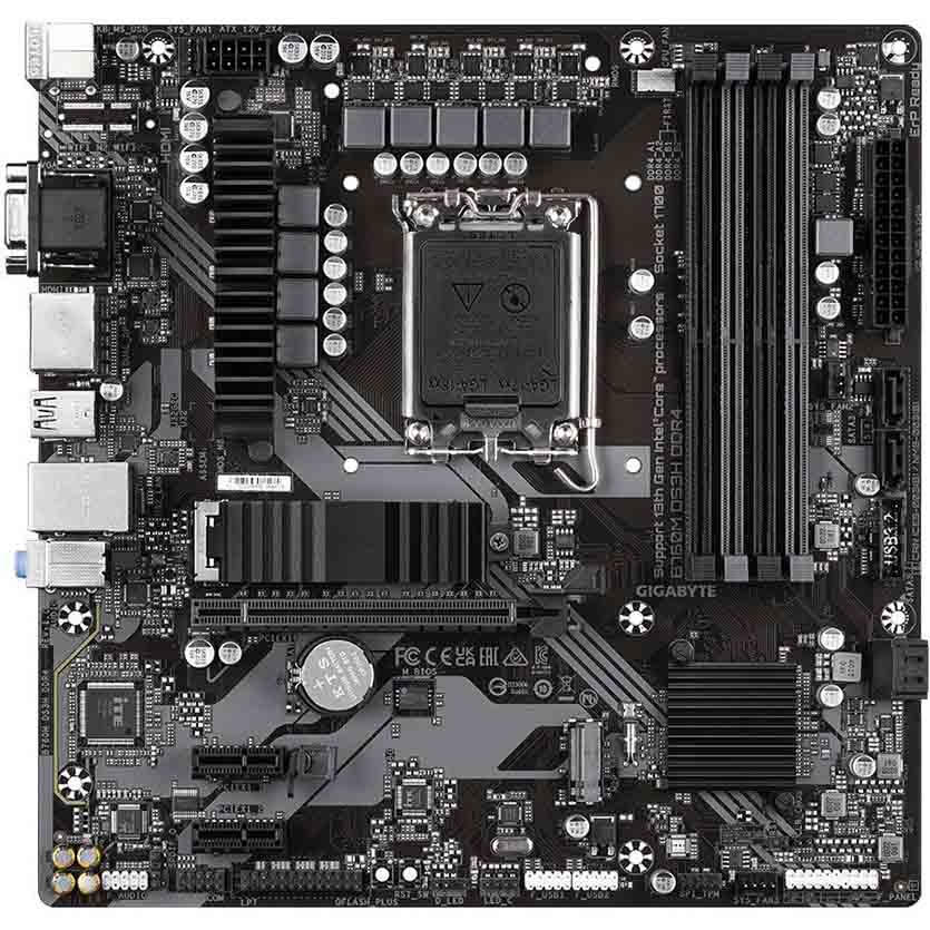 GIGABYTE B760M DS3H DDR4 MOTHERBOARD MICRO ATX LGA1700