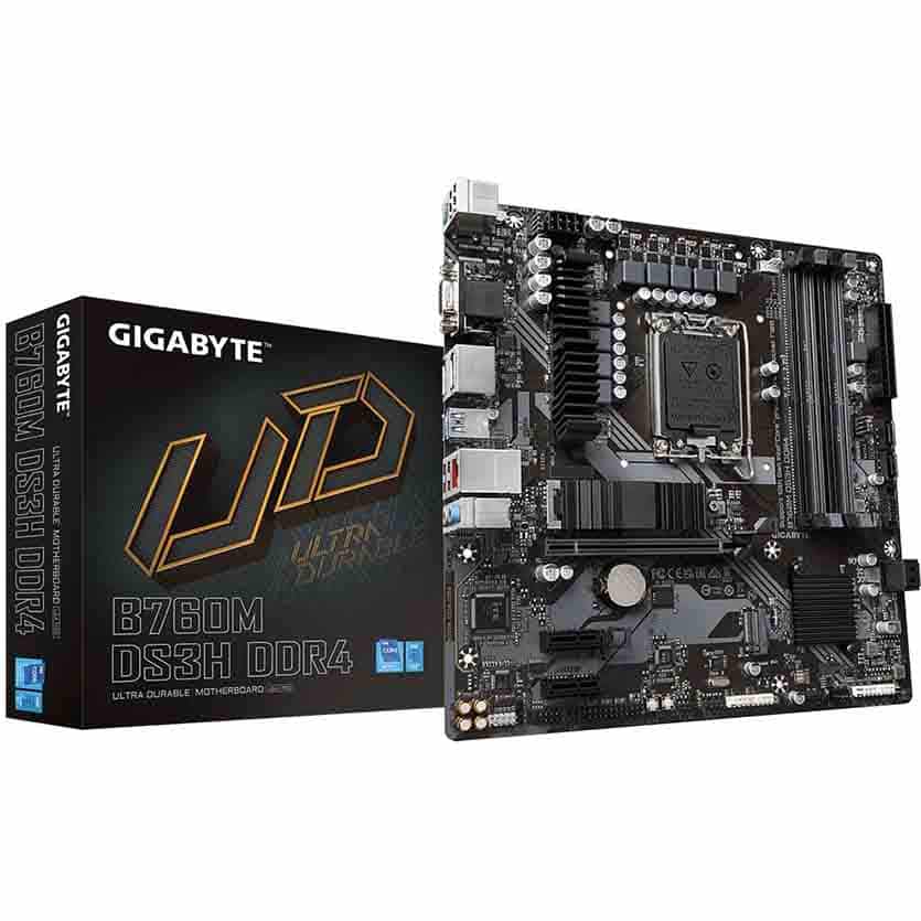 GIGABYTE B760M DS3H DDR4 MOTHERBOARD MICRO ATX LGA1700
