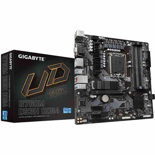 GIGABYTE B760M DS3H DDR4 MOTHERBOARD MICRO ATX LGA1700
