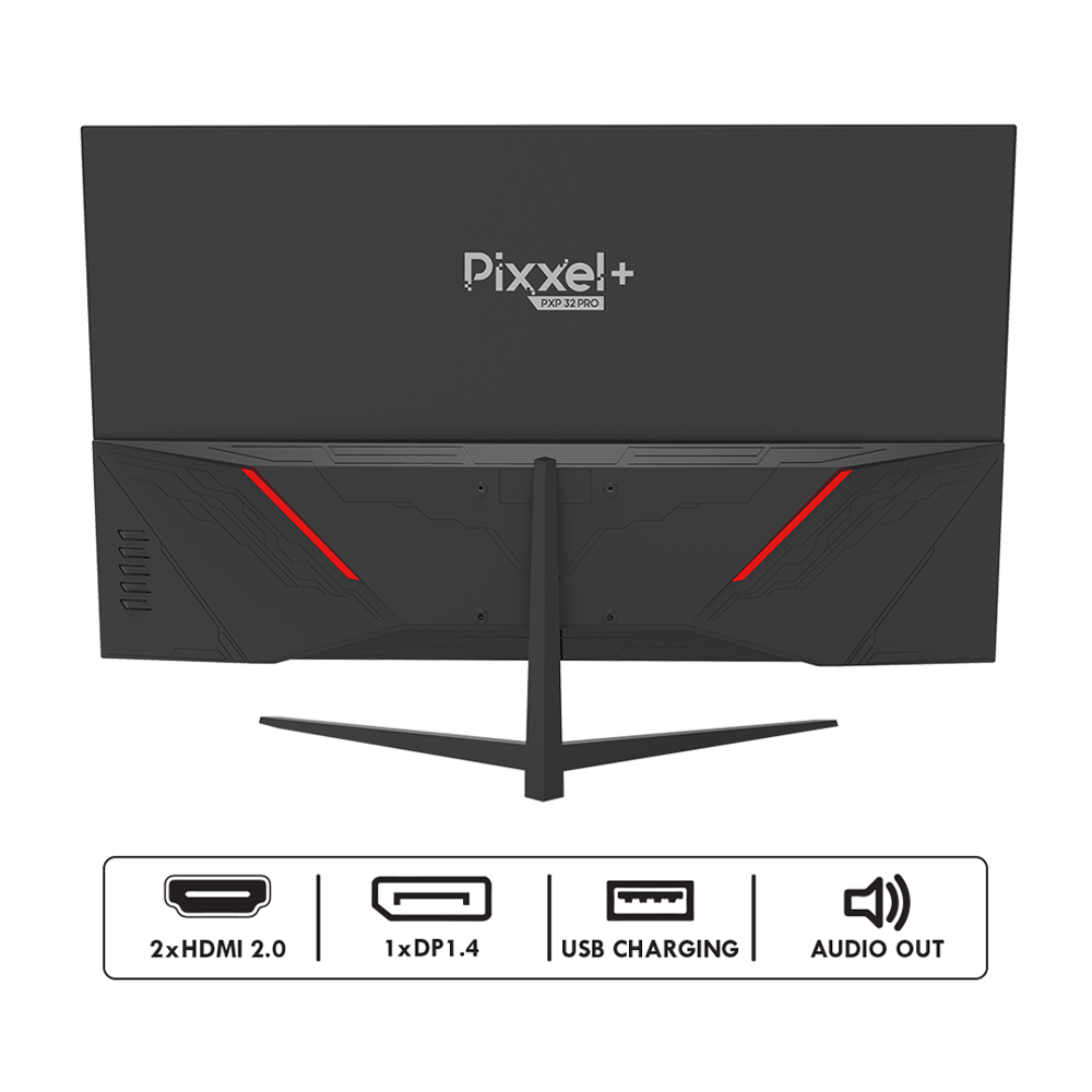 Armaggeddon PXP32Pro  Gaming Monitor 32'' Slim Frame 2K IPS 180Hz 1ms Black