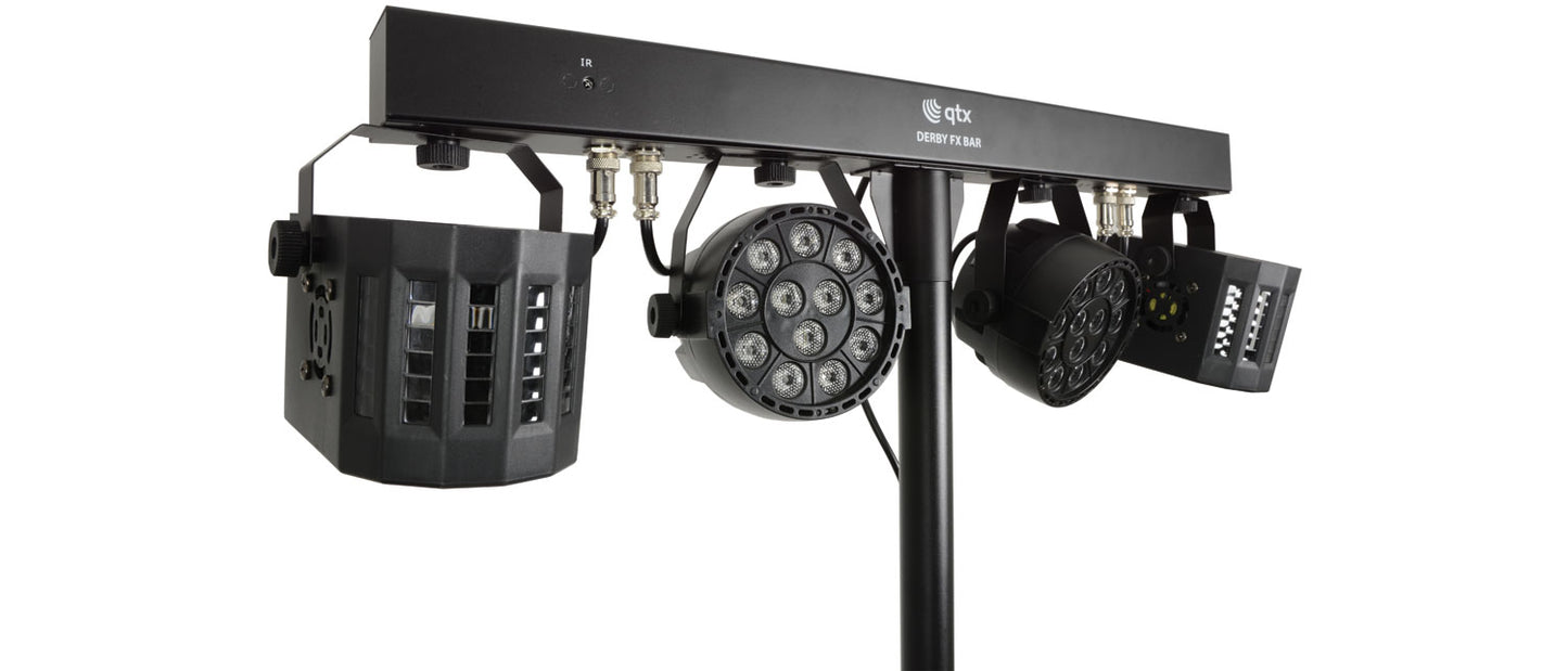 QTX Derby FX Bar Portable Light Set 151.548UK