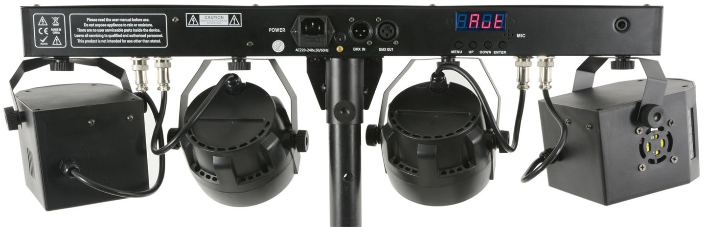 QTX Derby FX Bar Portable Light Set 151.548UK