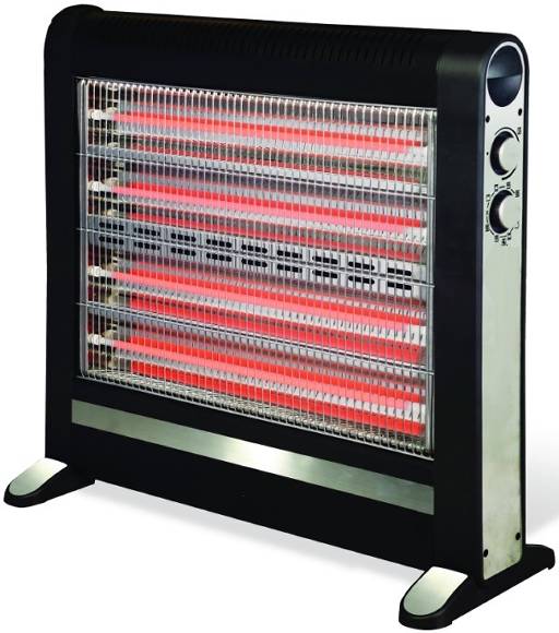 Parma LX-1501 Quartz Heater 4 Heating Power 2400W Black